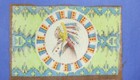 1910s B12 Indian Chief Portrait Tobacco Felt Blanket  3
