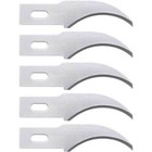 5 Pack  28 Concave Carving Refill Replacement Hobby Knife Blades Light Duty