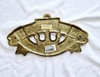 Brass Captain Quarters Sign Nautical Plaque Ship Boat Yacht Door Sign Wall Decor