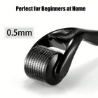 Derma Roller 0 5mm 540 Microneedle Face Skin Beard Hair Regrowth Beauty Tool 1pc