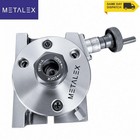 3  Inch 75mm Rotary Table Er16 Collet Chuck Adapter Gear Cutting Indexing Tool