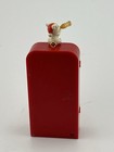 Coca Cola Machine Ornament With Mice On Machine Used  Good Shape  Original Box