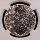 2015 France  franc    Cheval  Silver Proof Coin - Ngc Pf70  Very Rare Top Pop 