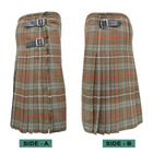 Kilt Emporium Men s Kilt Weathered Tartan Black Watch  Mackenzie  Fraser - 16oz