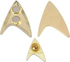 Strange New Worlds Set Command Badge   Pin Star Trek Qmx Official Licensed New