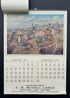 Vintage 1976 Charles M Russell Calendar  Cm Russell Lodge Big Timber Montana