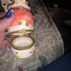 Tooth Fairy Ceramic Tooth Holder trinket Box 