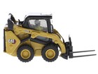 Cat Caterpillar 242d3 Wheeled Skid Steer Loader W  Work Tools And Operator