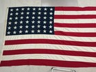 Vintage Wwii Era 48 Star American Flag Sewn Stars 9 Ft X 4 5 Ft Large