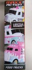 Maxx Action Mini Food Trucks With Lights   Sounds 3 In Pack Multicolor