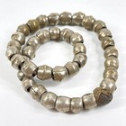 Old Ethiopian Silver Colored Metal Beads