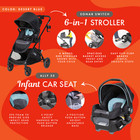 Baby Trend Modular Stroller Sonar Switch With Ally Infant Car Seat  Desert Blue
