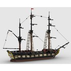 Moc  5th Rate Frigate Heavy Frigate With Gun Deck And Interior 1901 Pieces