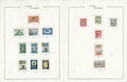 Ceylon Stamp Collection On 21 Pages  1954-1973 Neatly Identified  Jfz