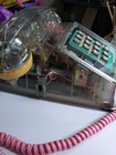 Vintage Cortelco Transparent Itt Retro Corded Push Button Desk Phone