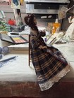 Beverly Senatore Artisan Porcelain Victorian Doll Silk Dollhouse Miniature 1 12