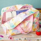 Sewing Machine Case Watercolor Carrier Tote Storage Organizer Bag 18 1x9 4x12 2 