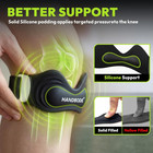 Patellar Tendon Support Strap  Silicone Knee Brace For Men Women  Adjustable Pat