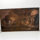 1940s Lot 2 Vintage Santa Barbara Printing Blocks Copper Plate St Paul Dye Works