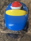 Ambi Toys Car Vintage Blue Yellow Red  Made In Holland Rare Htf