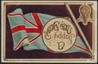 St  Lucia 1906 New Years Postcard Castries To Antigua W  St  John s Receiver