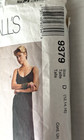 Mccall s Sewing Pattern 9379 Lida Baday Misses Dress Size 12-16 Cut Vtg 1998
