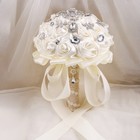 Handmade Brooch Wedding Flowers Bridal Bouquets Crystal Bride Holding Bouquet   
