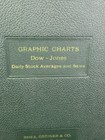 Vtg Robert Rhea Graphic Charts Dow-jones Ledger Book 1897-1960 Very Rare
