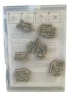 Stampin  Up  Whimsical Words Clear Stamp Set Sentiment Phrases