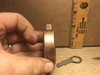 Champion 6 Lever Padlock Stunning Works Key Antique Bronze Copper  