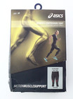 Nib - Asics Women s Leg Balance Compression Knee Tights - Black deep Ruby - Xs