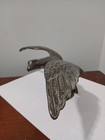 Vintage Eagle Flagpole Topper Finial  4 5  X 11   Cast Bronze  Americana  Usa
