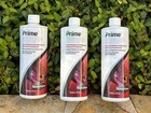 X 3 Seachem Prime Water Conditioner 500ml  Each  Removes Chlorine   Ammonia