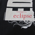 The Twilight Saga Eclipse Edward Cullen Team Edward Black T-shirt Men s Large