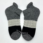 4 Pairs Bombas Men s Cushion Tri-block Ankle Socks Everyday Size Med Grey Nwt