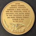 1958 Explorer I Launched To Space   Sterling Silver Medal   Token   Danbury Mint