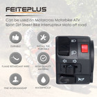7 8  Motorcycle Handlebar Horn Button Turn Signal Fog Light Controller Switch