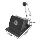 Manual Graphic Punch Die Cutter Round Pvc Paper Card Button Maker
