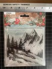 New Studio Light Clear Rubber Stamp Winter Christmas Landscape Free Usa Ship