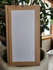 3 Real  Mounted Butterflies In Glass Wood Frame Size 4 75  8 75 