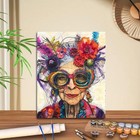 Funny Grandma Diy Paint By Numbers Kit For Adults Home Wall Art Decoration