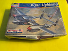 P-38j Lightning Fighter Plane Model Kit Revell Monogram 1 48 Scale New Sealed  
