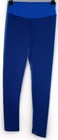 Textured Anti Cellulite High-rise Waist Scrunch Butt Teal Black Size S Leggings