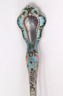 Vintage Gorham Louis Xvi Sterling Silver Enamel Tomato Serving Spoon