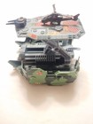 1989 Kenner Mega Force Triax - Crossbolt  Mobile Armored Helipad Complete