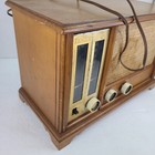Vintage Zenith Tube Radio Model X334 Wooden Am fm Long Distance Radio Working