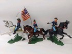 Us Union Cavalry On Horse Britains Dsg Wild West Toy Soldiers Set Argentina 1 32