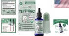 Organic Teething Drops For Babies - Clove   Chamomile Relief