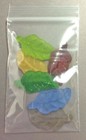 Sale Destash Mixed 33x17mm Large Leaf Ocean Beach Sea Glass Frosted Pendants