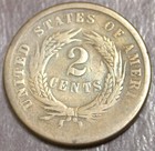 1864 Two Cent Piece One Coin Lot Y2767